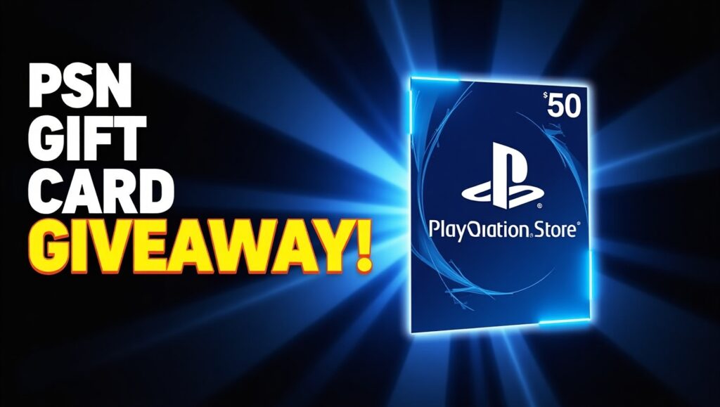 🔥 Level Up Your Gaming – Enter Our PSN Gift Card Giveaway Today!