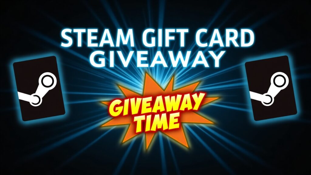 🎮 Enter to Win: Steam Gift Card Giveaway Happening Today!