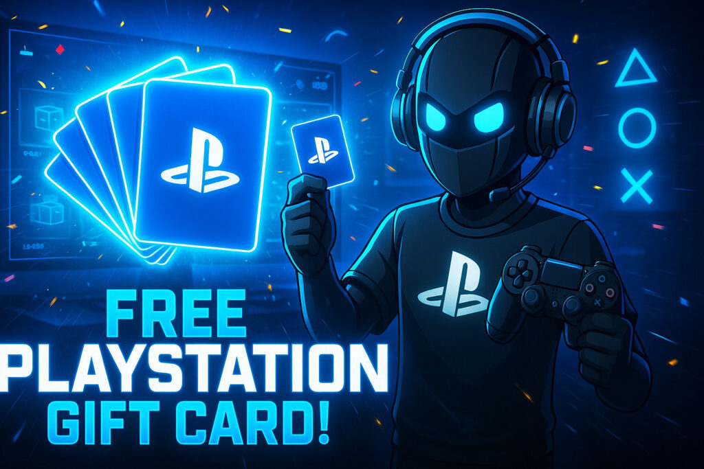 Win a Free PlayStation Gift Card – Game On Without Spending!