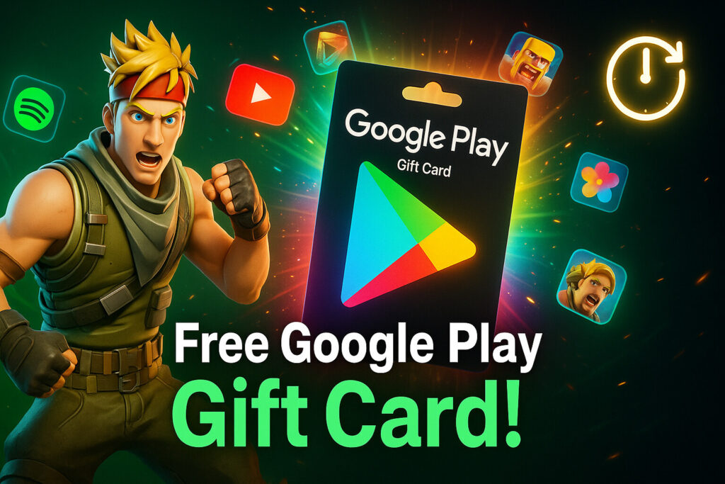 🔥 Free Google Play Gift Cards Are Dropping – Don’t Miss Out!