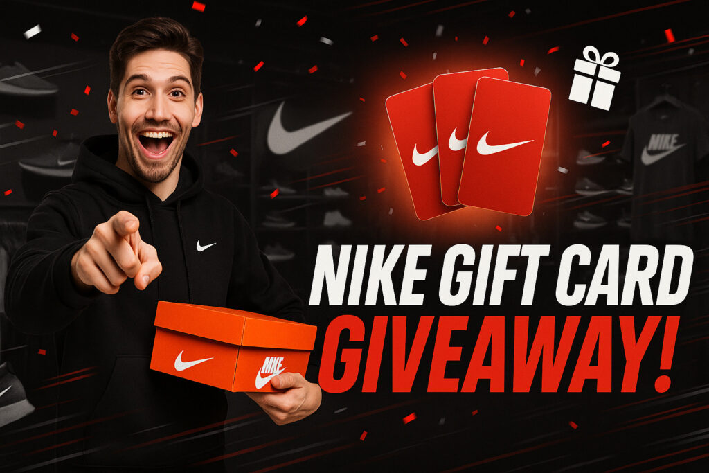 👟 Step Up Your Style: Enter to Win a Free Nike Gift Card Today!